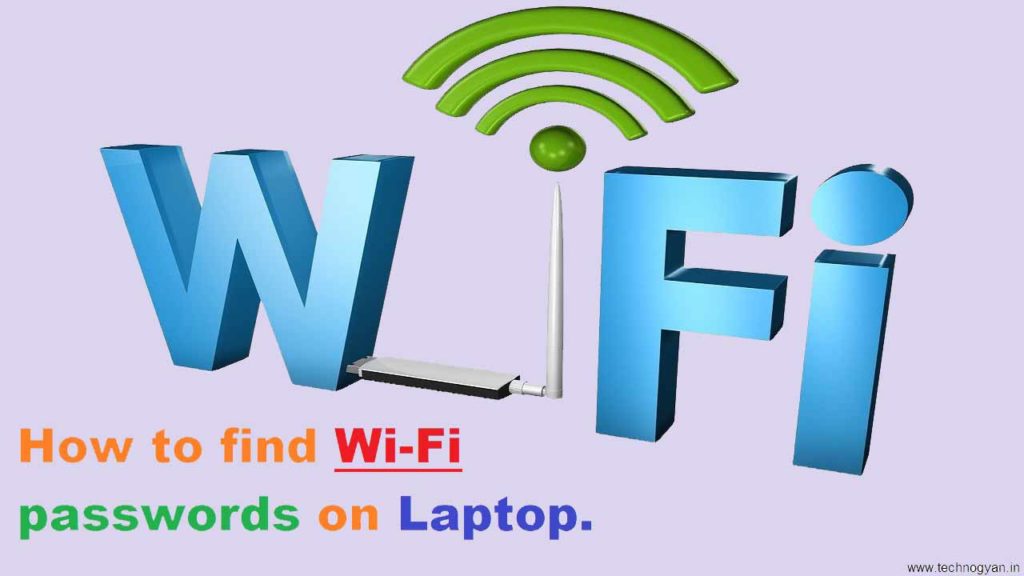 How to Find Wi-Fi Passwords on Laptop in Hindi