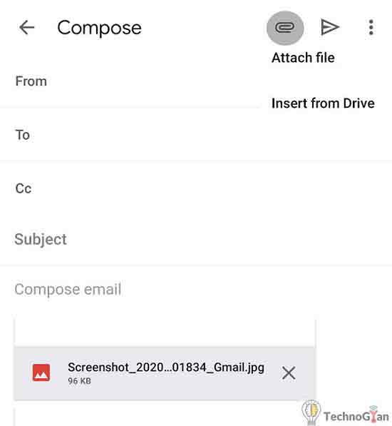 send email from mobile