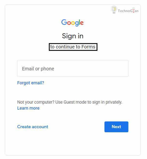google form