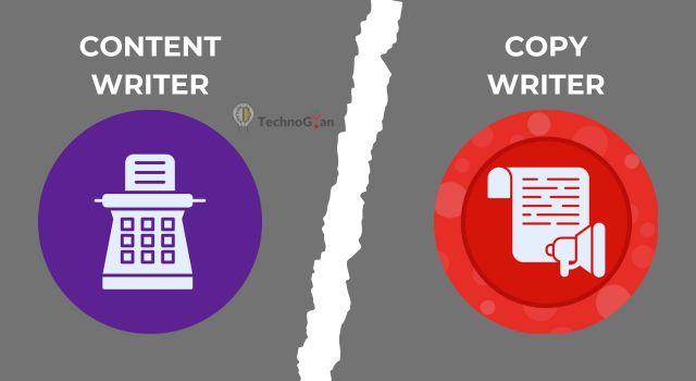 content writing vs copy writing